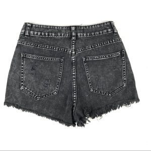 Bullhead Shorts - Bullhead black distressed mom shorts high rise Bullhead Shorts - Bullhead black distressed mom shorts high rise